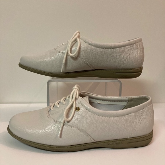 Easy Spirit Shoes Womens 8 M Motion Sneakers Oxford Leather Low Top Lace Up - Picture 8 of 12